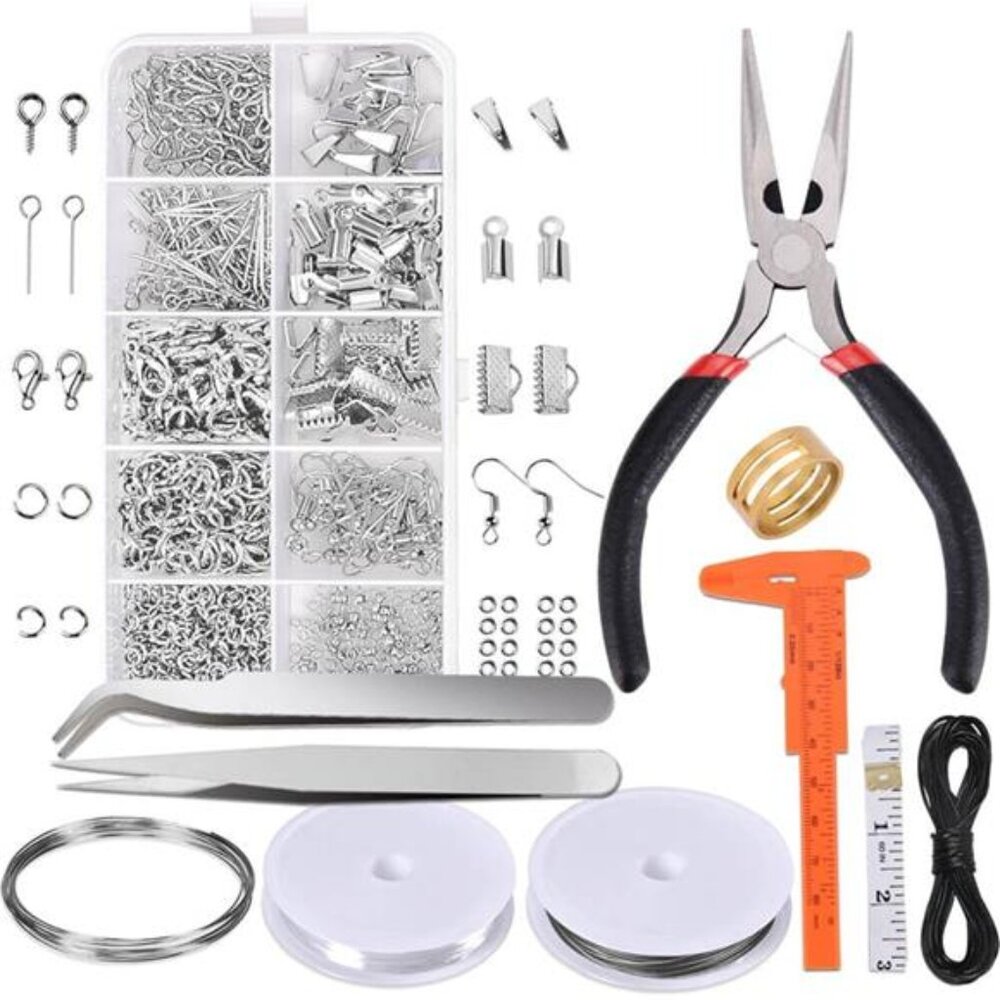 Jewelry Making Supplies Kit - Jewelry Repair Tool with Accessories